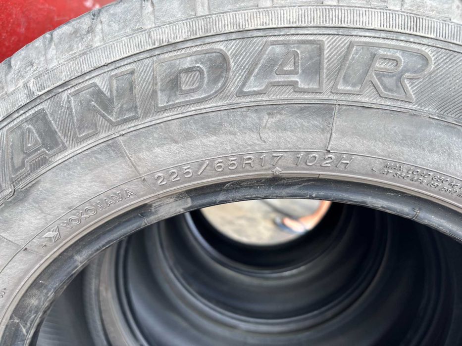 Продавам 4 бр. летни гуми 225/65/17  DOT 2020