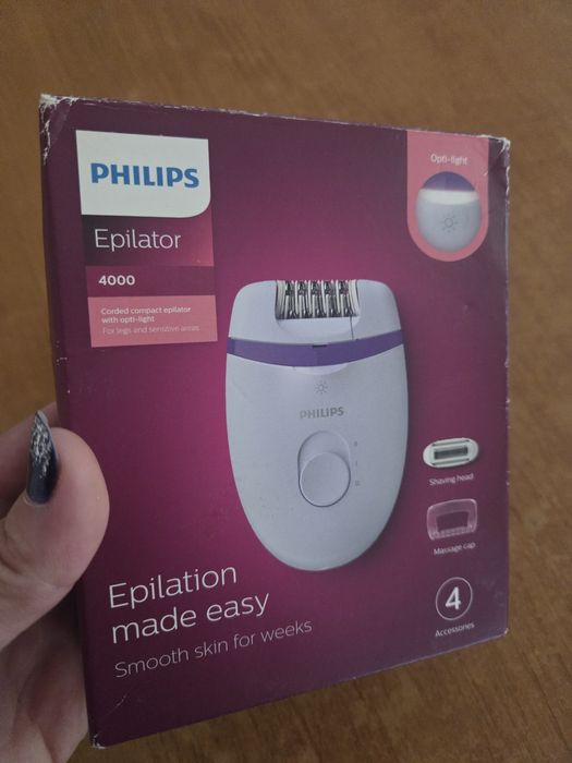 Aparat epilat epilator philips
