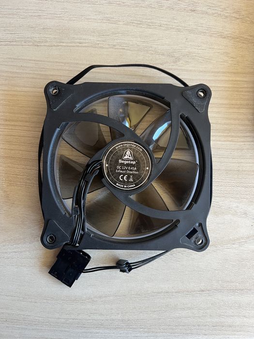 4x Segotep 120mm RGB вентилатори за PC кутия – сини