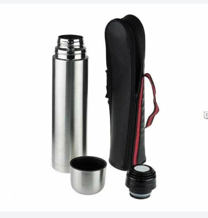 Термос с кнопкой - клапаном, 1 л.