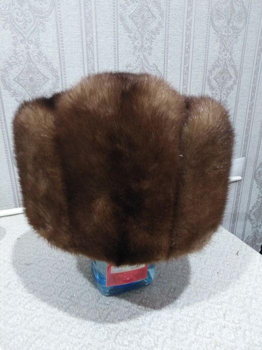 Шапка норковая мужская