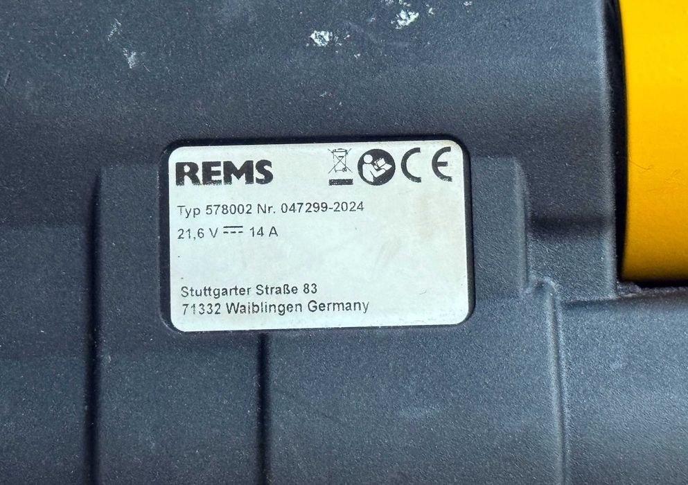 Presa REMS Mini Press 22V ACC 2024 cu 5 Bacuri M15 M18 M22 M28 M35 Kit