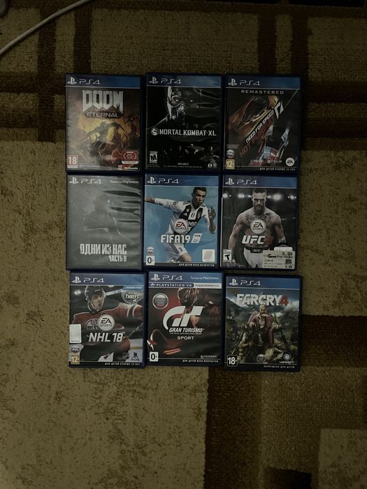 Игры на пс4 play station 4