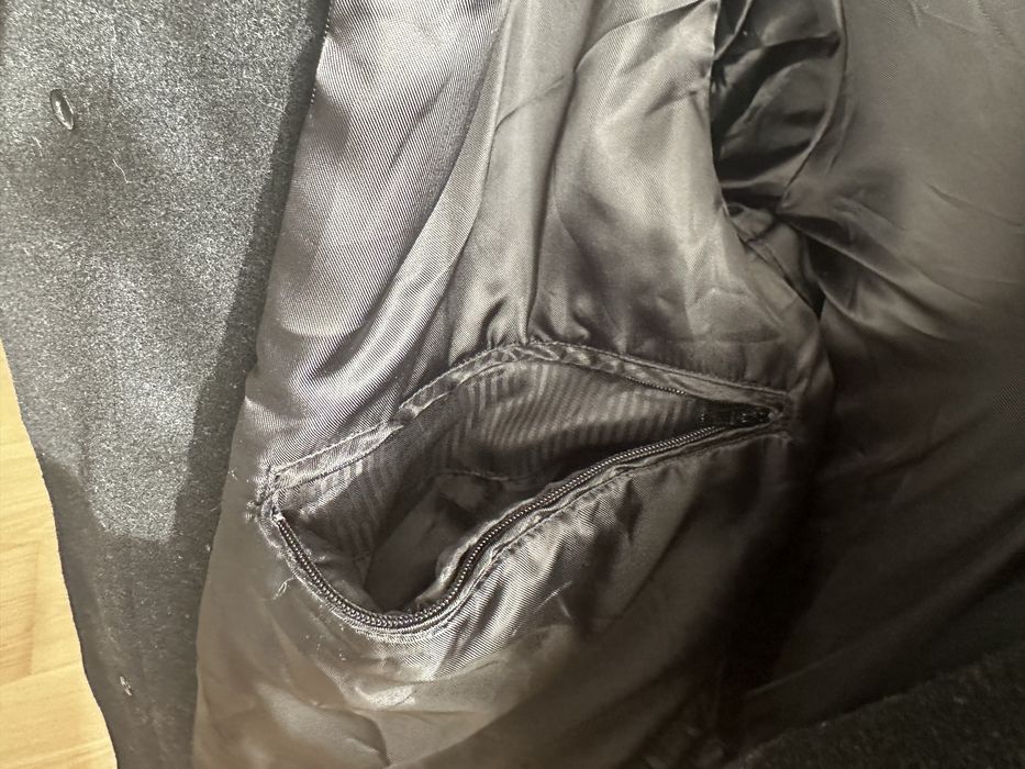 Palton scurt barbati , negru , marime L-Xl