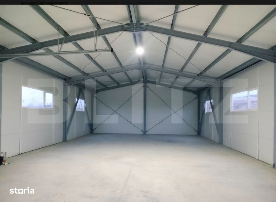 Hală / Spațiu Producție – Depozit De Inchiriat – 240 Mp – Her
