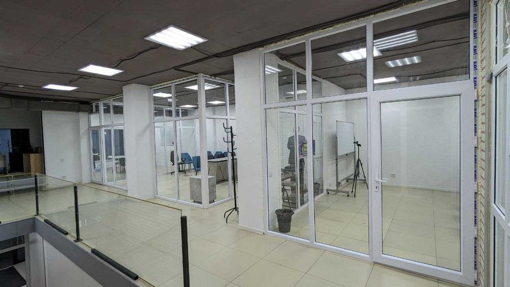 Стеклянные перегородки