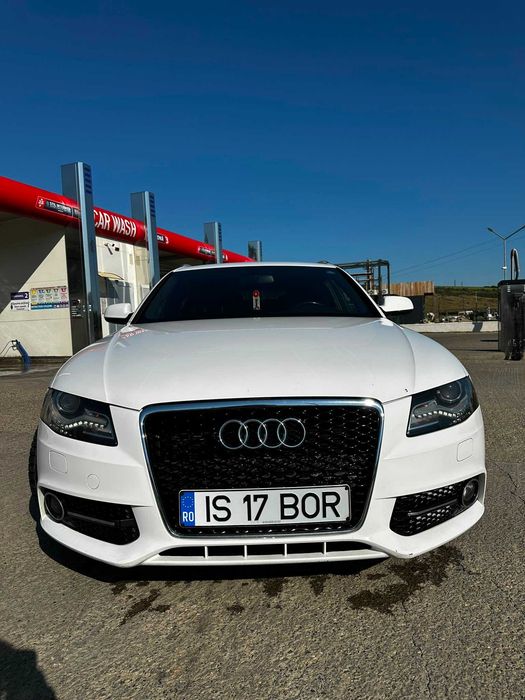 Audi A4 S-line Manual Alb Perlat