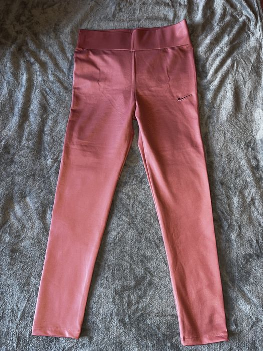 Colanti sport de femei roz Nike