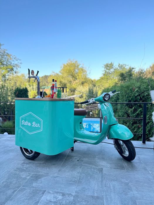 Prosecco Bar-Beer Bar-Affogato Bar- Gelato Cart - Food Cart- Bar mobil