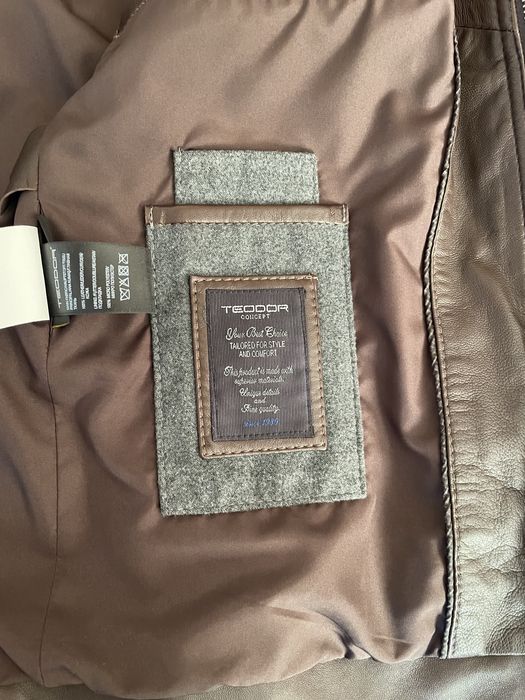 Кожено яке Teodor XL