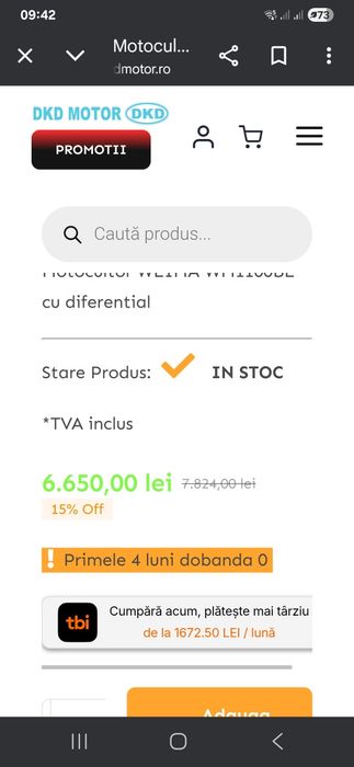 Motocultor weima de vinzare