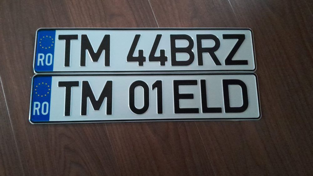 Numere auto  ornamente