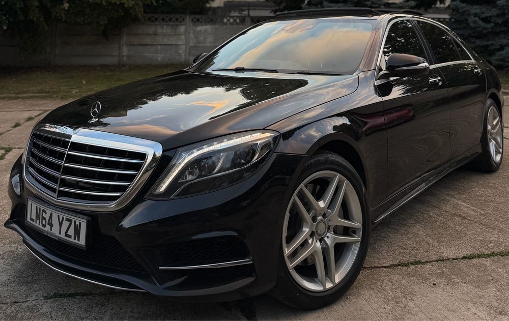 S 350 Ld - Amg Line - 2015 - Panoramic - Long - 3.0 Diesel V6 - Euro 6 - 258 CP - Automat - Incalzire / Ventilatie - Perdelute - Burmaster-Soft Clouse
