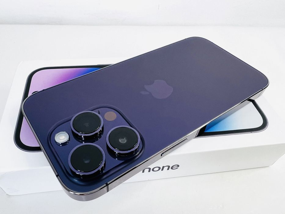 Apple iPhone 14 Pro 128GB Deep Purple 100% Battery! Гаранция!
