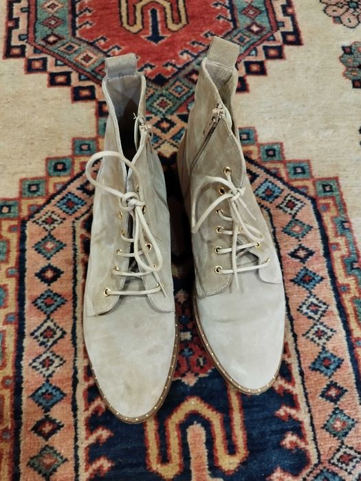 Боти велур, ботуши Clarks 38