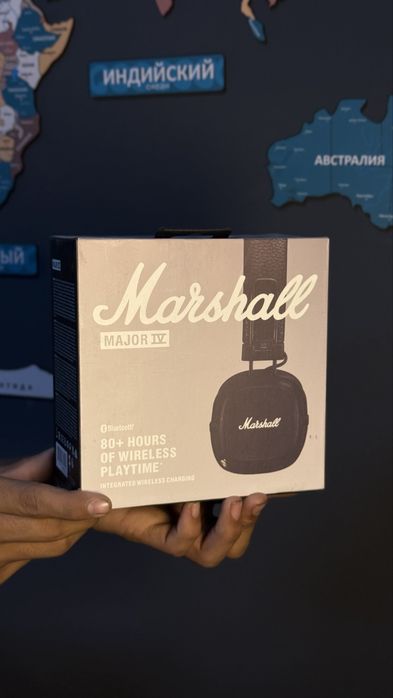Marshall 4 черный наушники