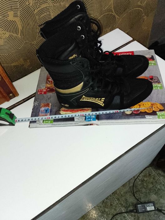 Кецове,,Лонсдейл"№41.5,обувки за ски бягане-,,Саломон" №40