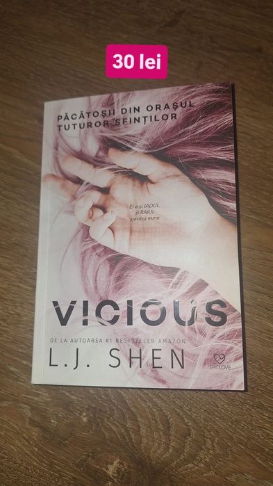 L. J. Shen - Vicious, Editura Epiclove.