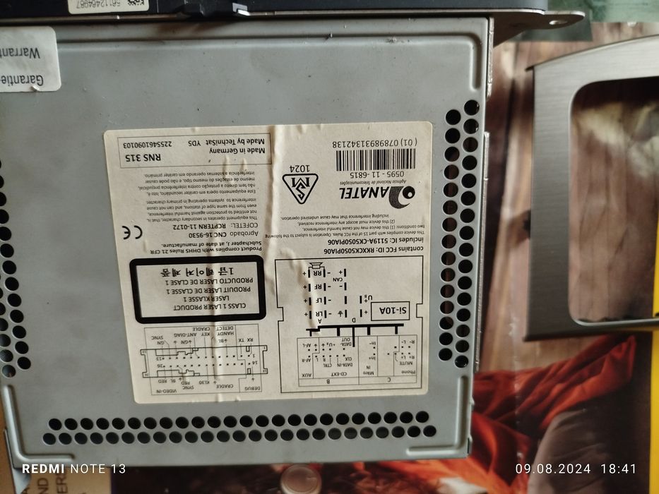 навигация vw RNS 315