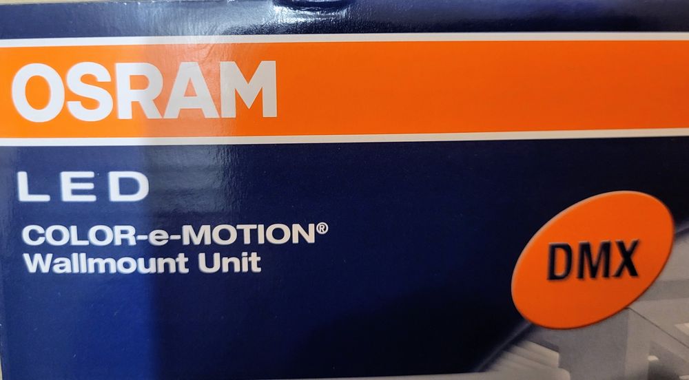 Продавам LED RGB контролер на OSRAM под DMX на 24V