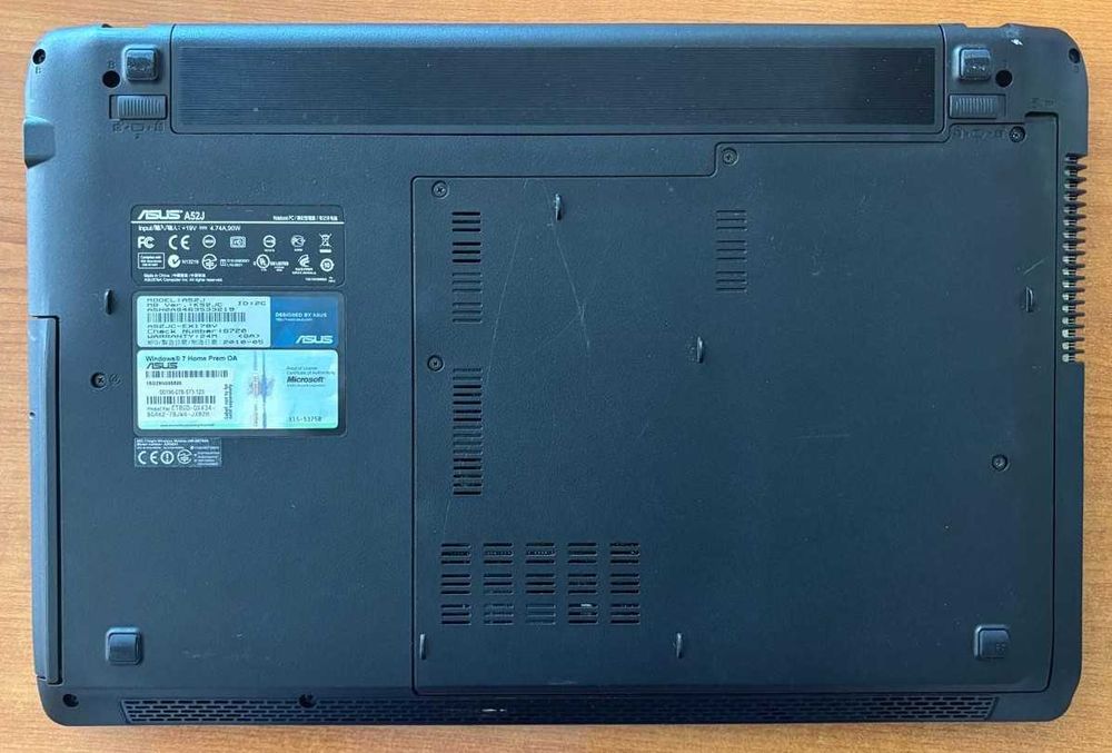 Laptop ASUS A52J I3-M350 15 inch