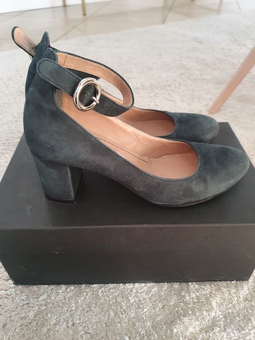 Pantofi Musette, piele naturala, marimea 35