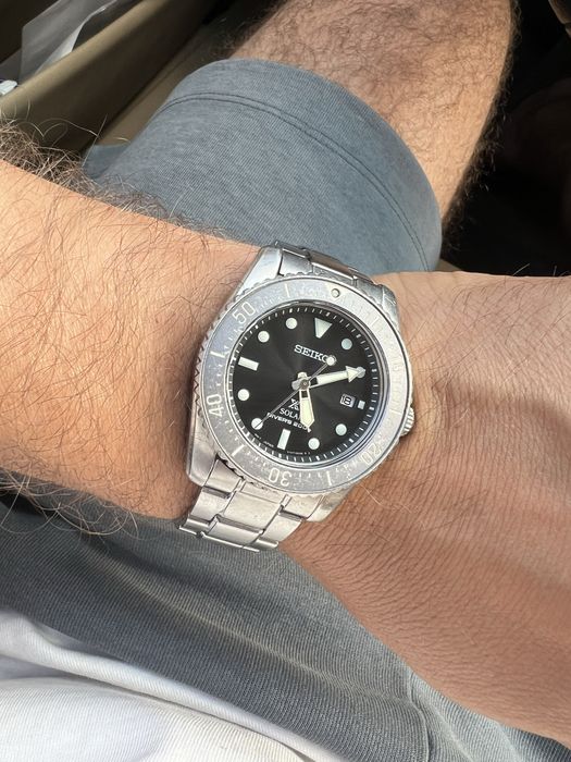 Seiko-Prospex-Eco-drive Brown Dial
