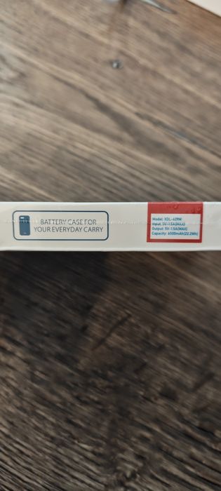 Кейс с вградена батерия за iPhone X / XS – 6000 mAh (JCK)