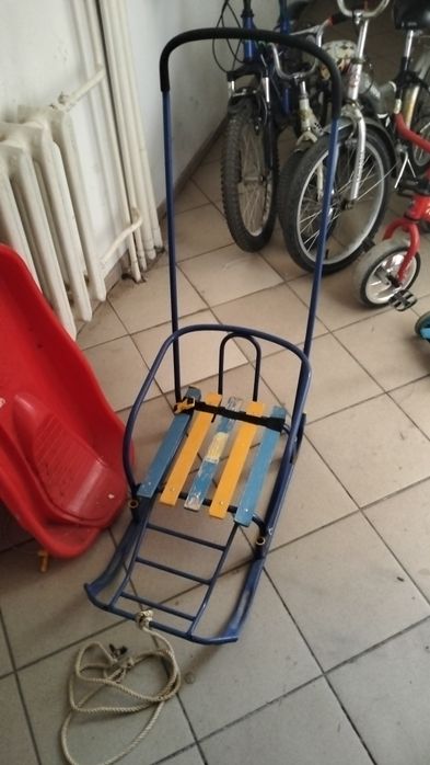 Детские санки + салазки