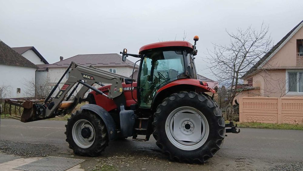 Tractor casse maxxum 125 cu încărcător frontal  anul 2010