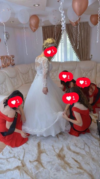 Vând rochie de mireasă