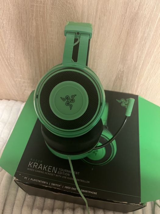 Casti cu microfon Razer Opus X - Green - Active Noise Cancellation