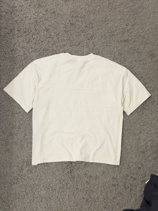 Tricou Zara M  Alb/Crem