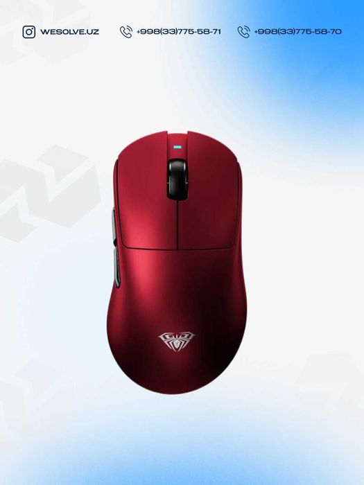 Мышь игровая беспроводная AULA SC900 Max (RED)