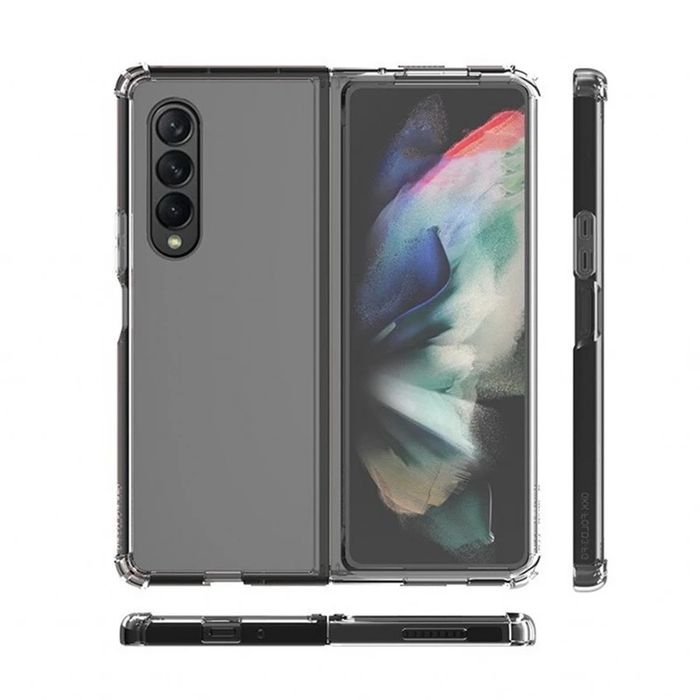Husa Anti Soc Margine Silicon Spate Plastic Samsung Z FLIP 2 3 4 5 6