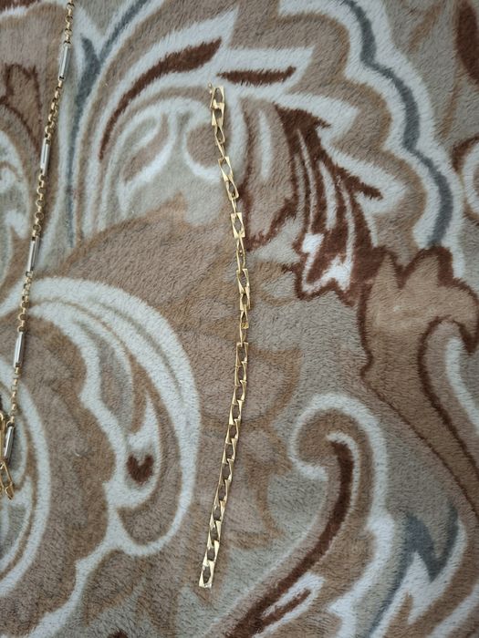 Aur 14K 2 brățări si un lanț