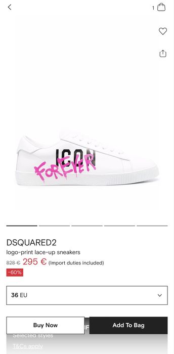 Оригинални обувки Dsquared2