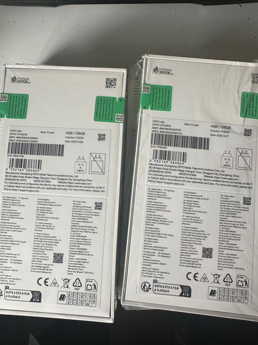 Телефон OPPO A6x с powerbank