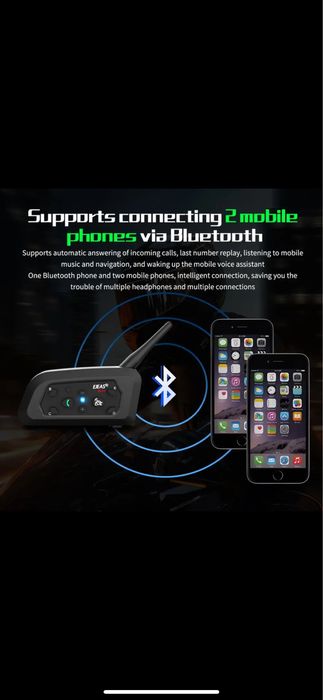 Intercom moto Ejeas V6 Pro plus 2026 sistem comunicație cască