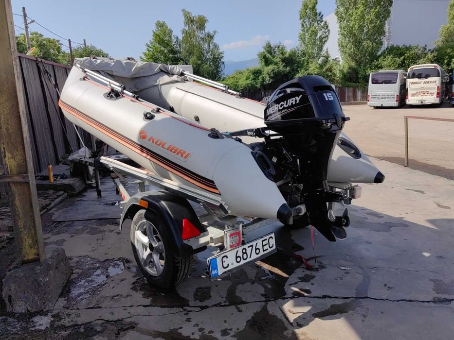 надуваема лодка KOLIBRI KM 330D -450€ - ,само Лодката