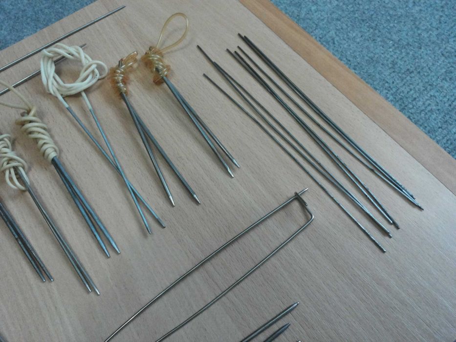 Советские вязальные крючки и вязальные спицы