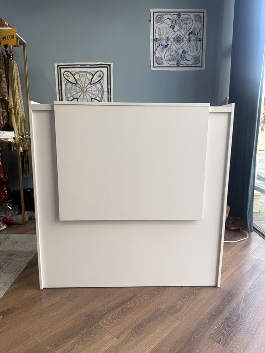 Ресепшен Стеллаж Навес Витрина Магазин учун зар хил турдаги жихозлар