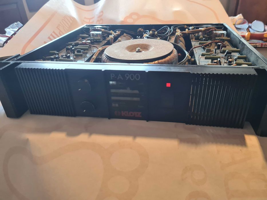 Стъпало KLOТZ РА-900--2×450w на 8 ома за КОЛЕКЦИОНЕРИ