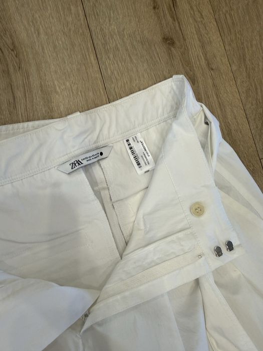 Брюки белые лето  и топ Zara