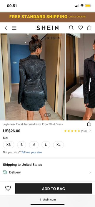 Rochie Shein noua