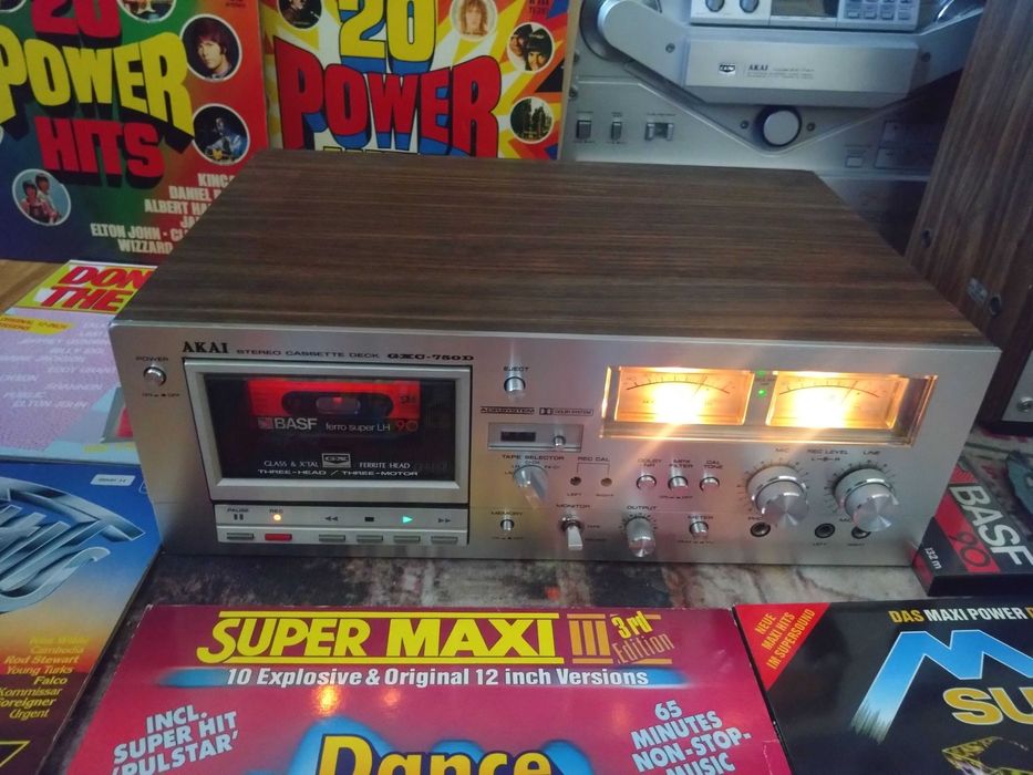 3-HEAD  GXC-750D AKAI  3-MOTOR / Double Capstan/ADR System