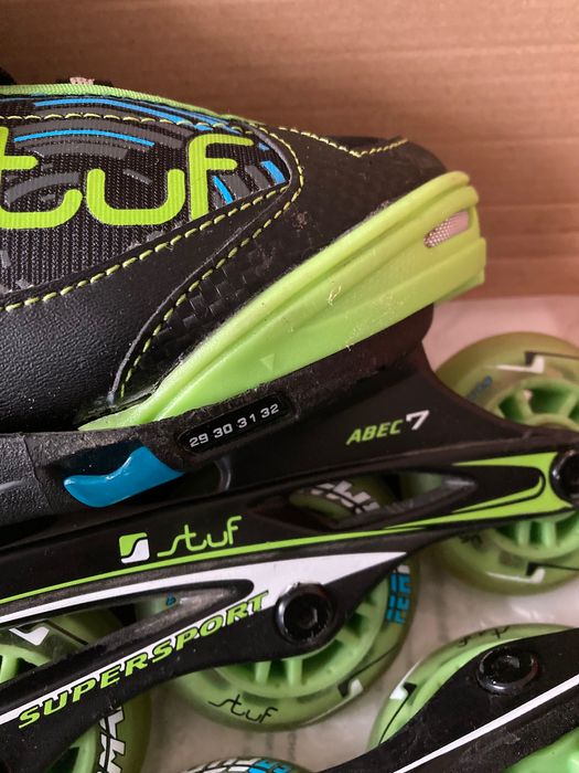 Регулируеми ролери STUF 29–32 + каска и протектори ПОДАРЪК