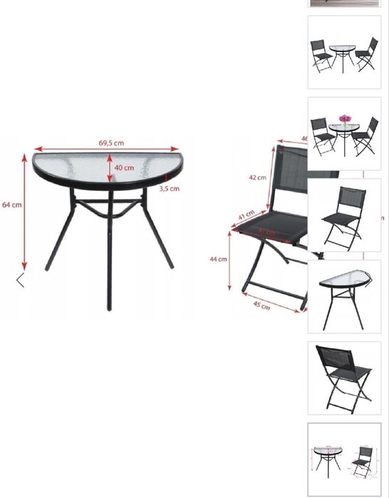 Set pt balcon/ terasa