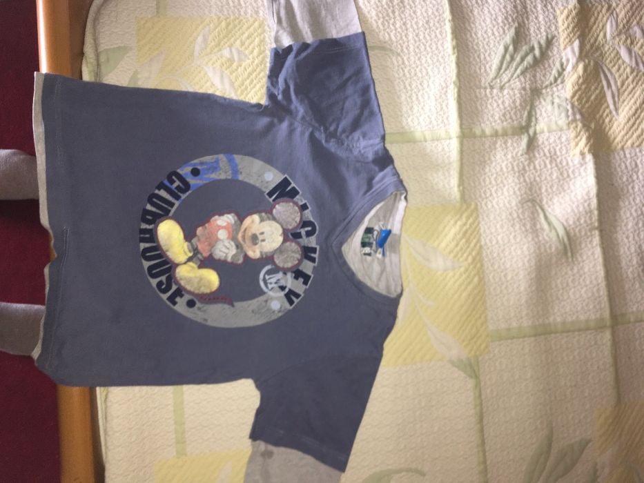 Лот №34 блузки с дълъг ръкав 116 см