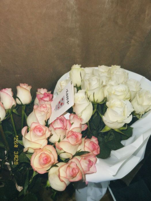 Цветы роза букет